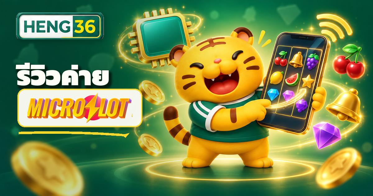 รีวิวค่ายสล็อต Microslot เกมเบาเล่นลื่นบนมือถือ บน HENG36