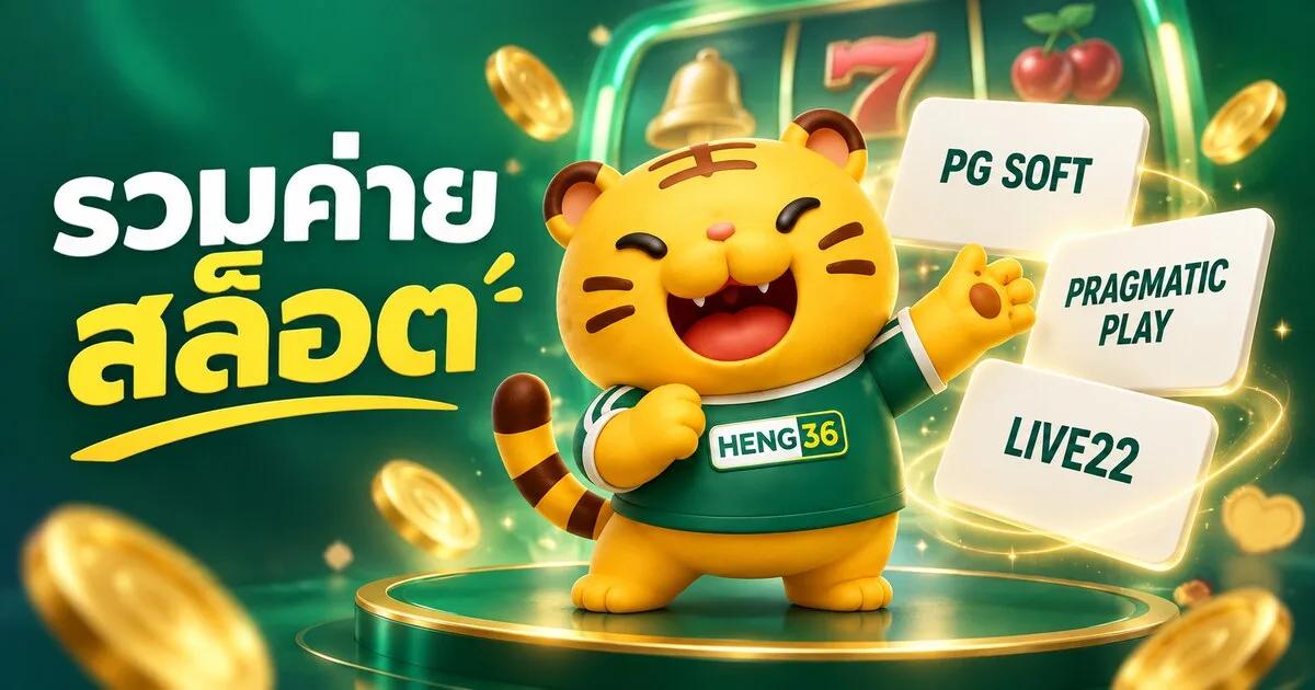รวมค่ายสล็อตออนไลน์บน HENG36